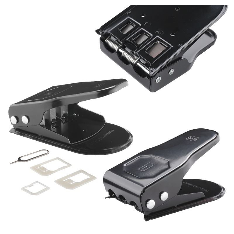 Wycinarka kart SIM 3w1 micro nano z adapterami