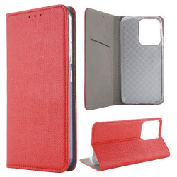 Etui Smart Magnet na telefon OPPO Reno 13 5G CPH2689 / 14 5G CPH2737 / 14 F 5G CPH2743 / 14 FS 5G CPH2743 czerwone