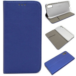 Etui Smart Magnet do telefonu Xiaomi Redmi 9A 9AT 9i granatowe