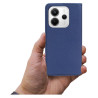 Etui Smart Magnet na telefon Xiaomi Redmi Note 14 5G 24094RAD4G granatowe