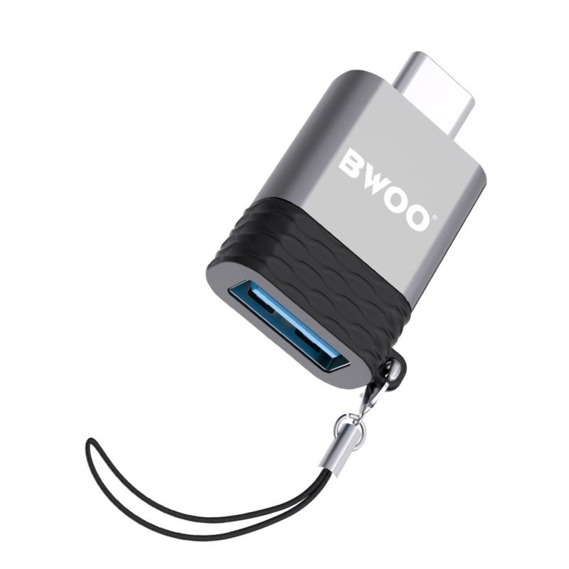 Adapter USB-C na USB-A OTG z zawieszką - szybki transfer | Sklep internetowy