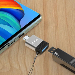 Adapter USB-C na USB-A OTG z zawieszką - szybki transfer | Sklep internetowy