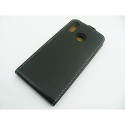 Etui pionowe z klapką SLIM FLEX na telefon Huawei Nova 3 PAR-L21 czarne HQ