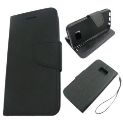 Etui Fancy Diary na telefon Samsung S7 G930 czarny