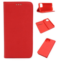 Etui Smart Magnet na telefon Apple iPhone 13 Mini A2628 czerwone