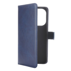 Etui Smart Leather na telefon Xiaomi 15T 5G 25069PTEBG granatowe