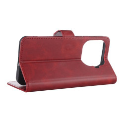 Etui Smart Leather na telefon Xiaomi 15T Pro 5G 2506BPN68G czerwone