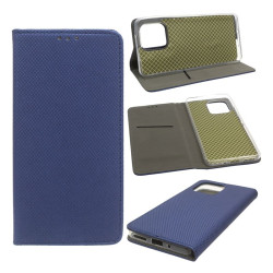 Etui Smart Magnet na telefon motorola moto g86 5G XT2527-2 / moto g86 power 5G XT2527-7 granatowe