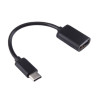 Adapter przejściówka USB Typ C USB-C HOST / USB USB-A na kablu OTG czarny
