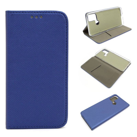 Etui Smart Magnet na telefon OPPO A53 2020 / A53s 2020 / A33 2020 / A32 2020 granatowe