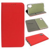 Etui Smart Magnet na telefon Samsung Galaxy A06 A065 czerwone