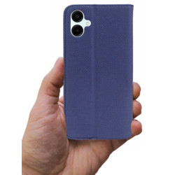 Etui Smart Magnet na telefon Samsung Galaxy A06 A065 granatowe