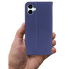 Etui Smart Magnet na telefon Samsung Galaxy A06 A065 granatowe