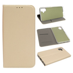 Etui Smart Magnet na telefon Samsung Galaxy A06 A065 złote