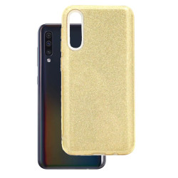 Etui Jelly Case SHINING HQ na telefon Samsung A50 A505 złoty