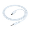 Kabel USB-C jack 3.5mm niebieski - adapter audio DAC