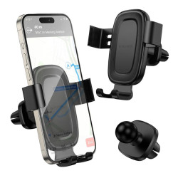 Uchwyt grawitacyjny do kratki - stabilne mocowanie