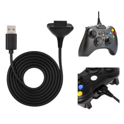 Kabel ładowarka USB do pada Xbox 360 | Play & Charge