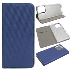 Etui Smart Magnet na telefon motorola moto g75 5G granatowe