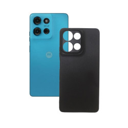 Etui Jelly Case na telefon motorola moto g75 5G XT2437 czarne MATT