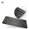 Etui z klawiaturą bluetooth na tablet Apple iPad 10 gen 2022 A2696 A2757 / iPad 11 gen 2025 A16 A3354 A3355 czarne