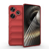 ETUI PANCERNE PHANTOM na telefon Xiaomi POCO F6 5G 24069PC21G czerwone