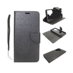 Etui Fancy Diary na telefon Xiaomi POCO F6 5G 24069PC21G czarne