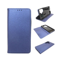 Etui Smart Magnet na telefon Xiaomi POCO F6 5G 24069PC21G granatowe