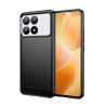 Etui Bumper Carbon LUX na telefon Xiaomi POCO F6 Pro 5G 23113RKC6G czarne