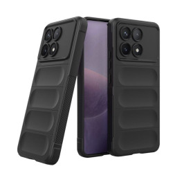 ETUI PANCERNE PHANTOM na telefon Xiaomi POCO F6 Pro 5G 23113RKC6G czarne