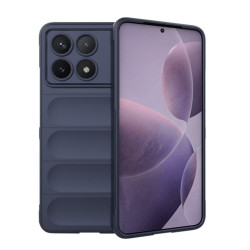 ETUI PANCERNE PHANTOM na telefon Xiaomi POCO F6 Pro 5G 23113RKC6G granatowe