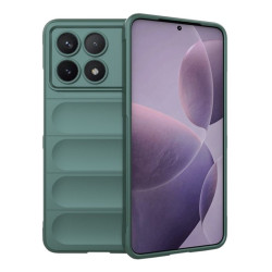 ETUI PANCERNE PHANTOM na telefon Xiaomi POCO F6 Pro 5G 23113RKC6G zielone