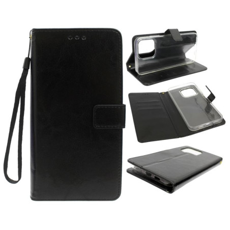 Etui Smart Crazy na telefon Hotwav Note 13 Pro czarne