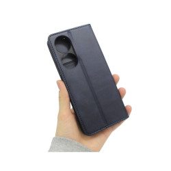 Etui Smart Retro na telefon Honor X7b CLK-LX1 / X7b 5G CLK-NX2 / 90 Smart CLK-NX1 granatowe