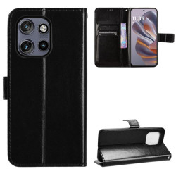Etui Smart Crazy na telefon motorola edge 50 neo 5G XT2409-1 / 60 neo 5G XT2509-1 / thinkphone 25 5G XT2409-6 czarne