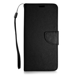 Etui Fancy Diary na telefon motorola moto e6s / e6i 2020 czarne