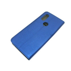 Etui Smart Magnet na telefon motorola one vision XT1970 / p40 granatowe