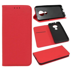 Etui Smart Magnet do telefonu Nokia 6.2 / 7.2 czerwone
