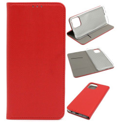 Etui Smart Magnet na telefon Xiaomi Redmi A1 / A2 czerwone