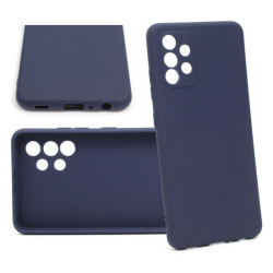 Etui Jelly Case do telefonu Samsung Galaxy A32 4G LTE granatowe MATT