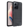 Etui Bumper Carbon Lux na telefon Xiaomi Redmi Note 12 4G LTE MZB0E7NEU MZB0DOBEU czarne
