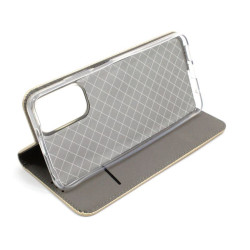 Etui Smart Magnet na telefon Xiaomi Redmi Note 11 / 11S 4G złote