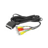 Kabel EURO SCART 6 RCA 2,5m - audio video stereo