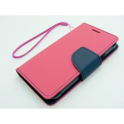 Etui Fancy Diary na telefon Samsung J110 J1 ACE różowy