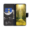 Etui Fancy Diary na telefon Samsung Galaxy A14 4G A145 / 5G A146 uśmiech