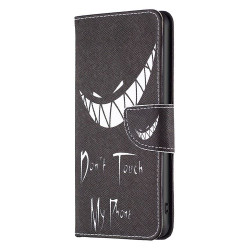 Etui Fancy Diary na telefon Samsung Galaxy A54 5G A546 uśmiech