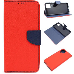 Etui Fancy Diary na telefon Samsung Galaxy M32 4G M325 czerwone