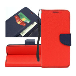 Etui Fancy Diary na telefon Huawei Nova 9 / Honor 50 czerwone