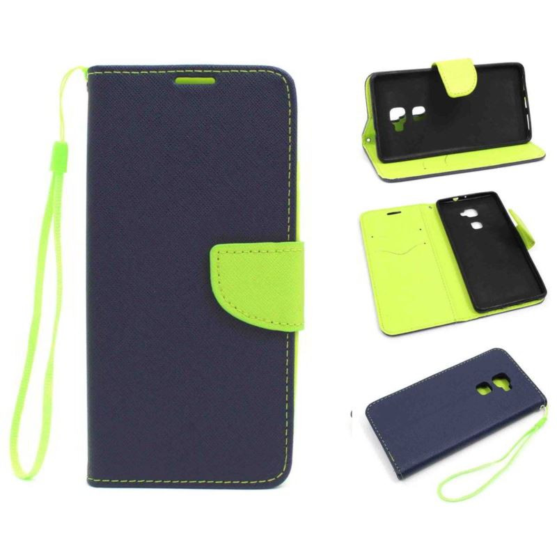 Etui Fancy Diary na telefon Huawei Mate S CRR-UL20 granatowe