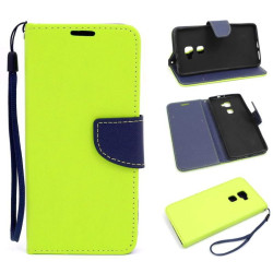 Etui Fancy Diary na telefon Huawei Mate S CRR-UL20 limonka